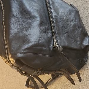 Lucky Brand | Black Leather Backpack
